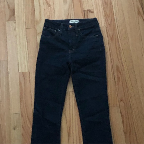 Madewell high-rise dark blue curvy high rise skinny jeans- size 24 - Picture 7 of 11